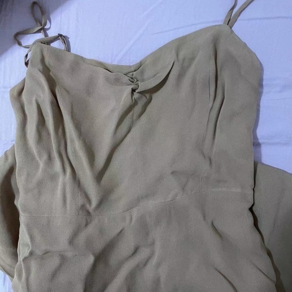 Reformation Emersyn Dress in Praline *NEW* - Picture 4 of 6